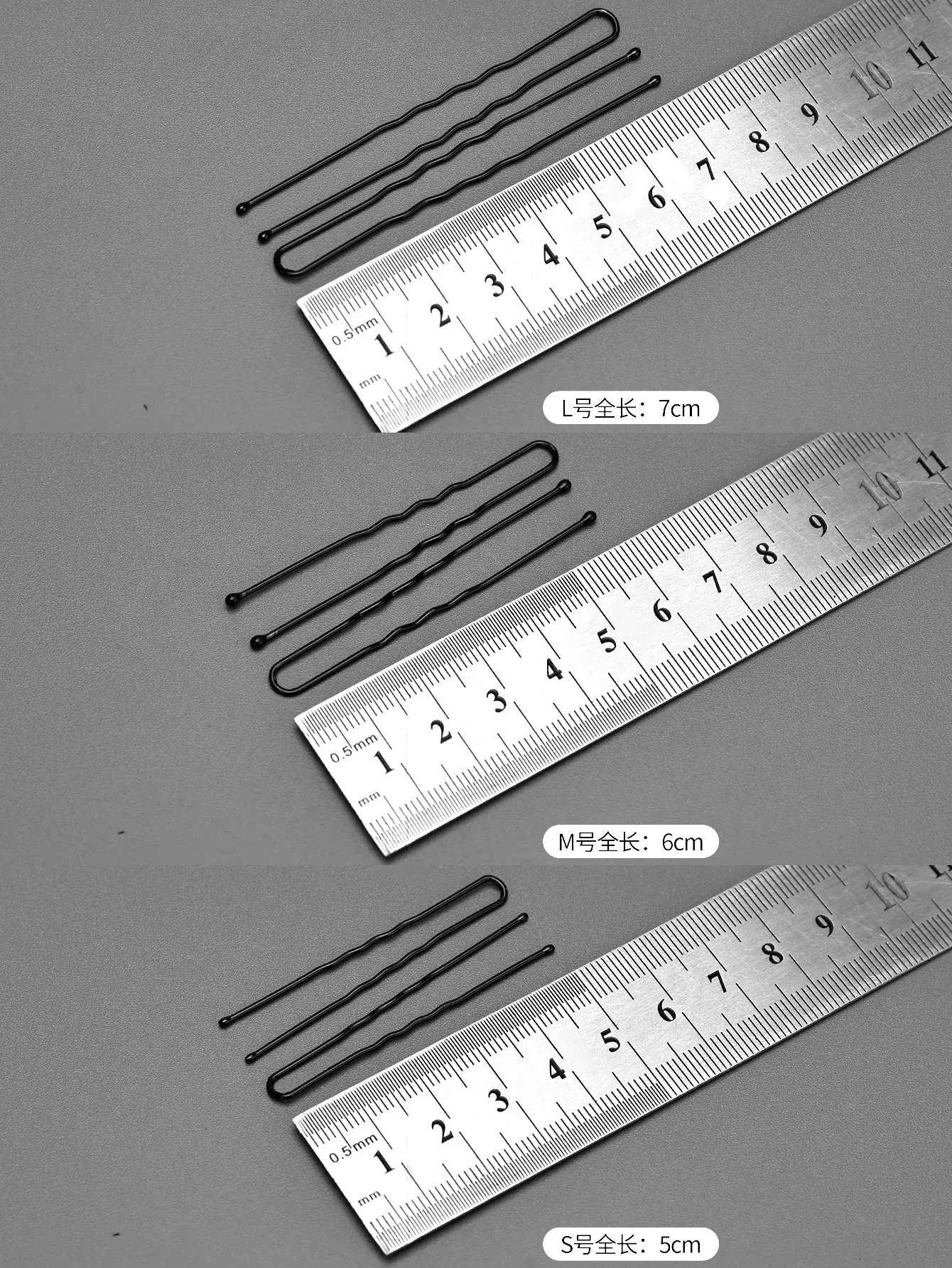 Черные женские волосы, волнистая U-образная заколка для волос, заколка для салона, свадебные заколки, черные металлические аксессуары для волос для булочки