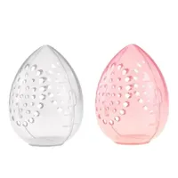 1PC Cosmetic Egg Storage Box Beauty Sponge Stand Storage Case Makeup Blender Puff Holder Empty Cosmetic Transparent Puffs Box