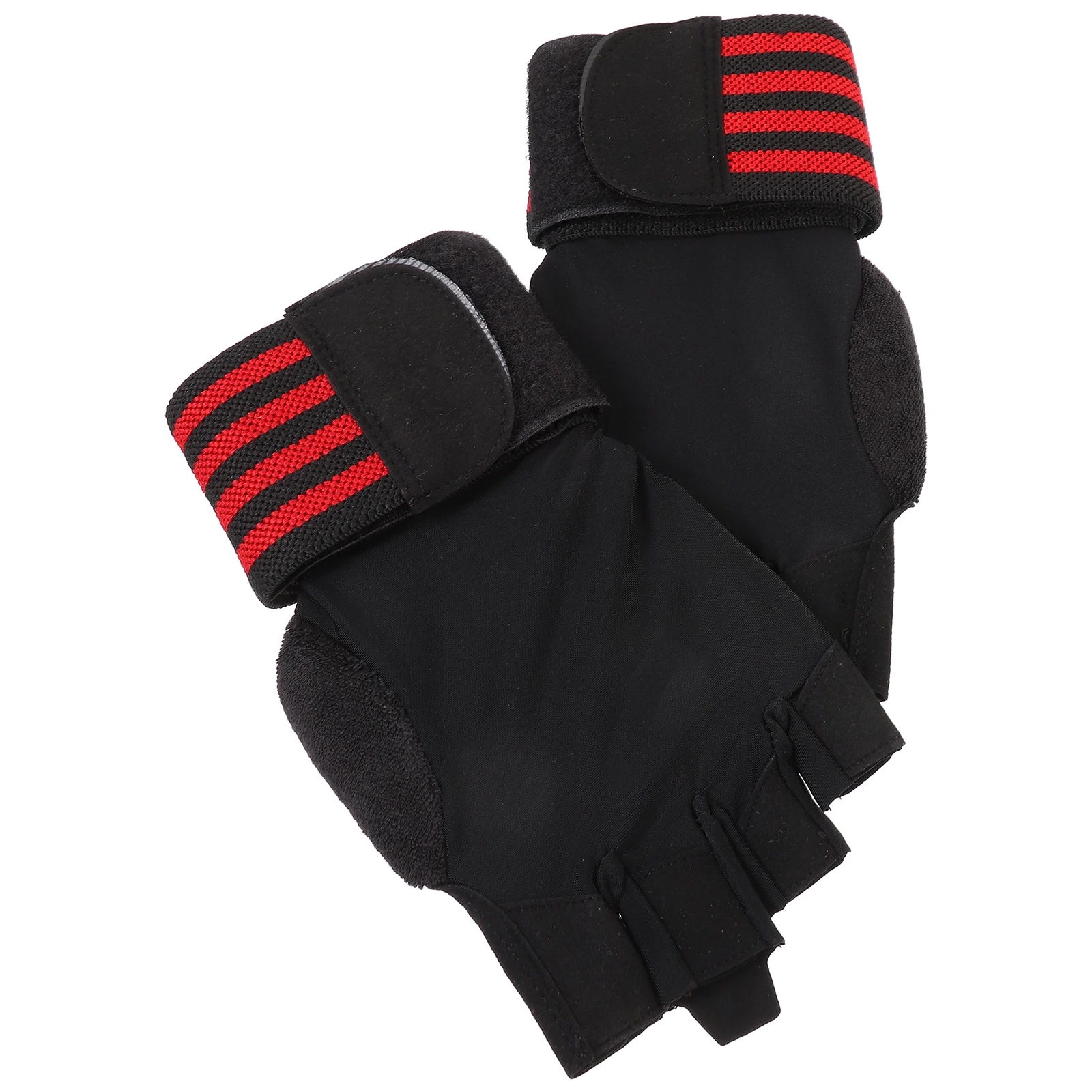 

1 Pair Sun Protection Ice Silk Gloves Half Finger Non-Slip Breathable Cycling Sports Gloves For Riding Outdoor Anti-Sweat