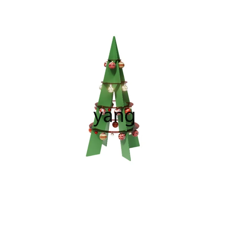 

YJQ Christmas tree decoration Christmas shooting props scene arrangement