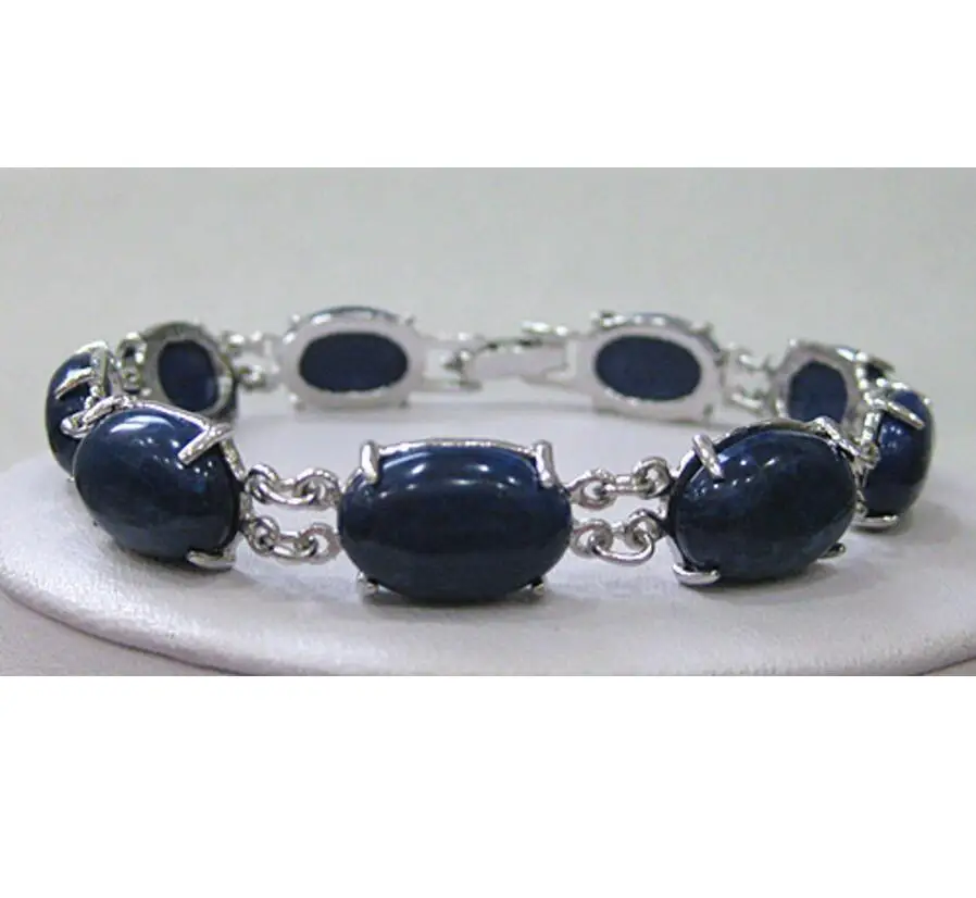 

Fashion jewelry 100% jewerly Wholesale Price Selling 10X14MM Bead Lapis lazuli Bracelet