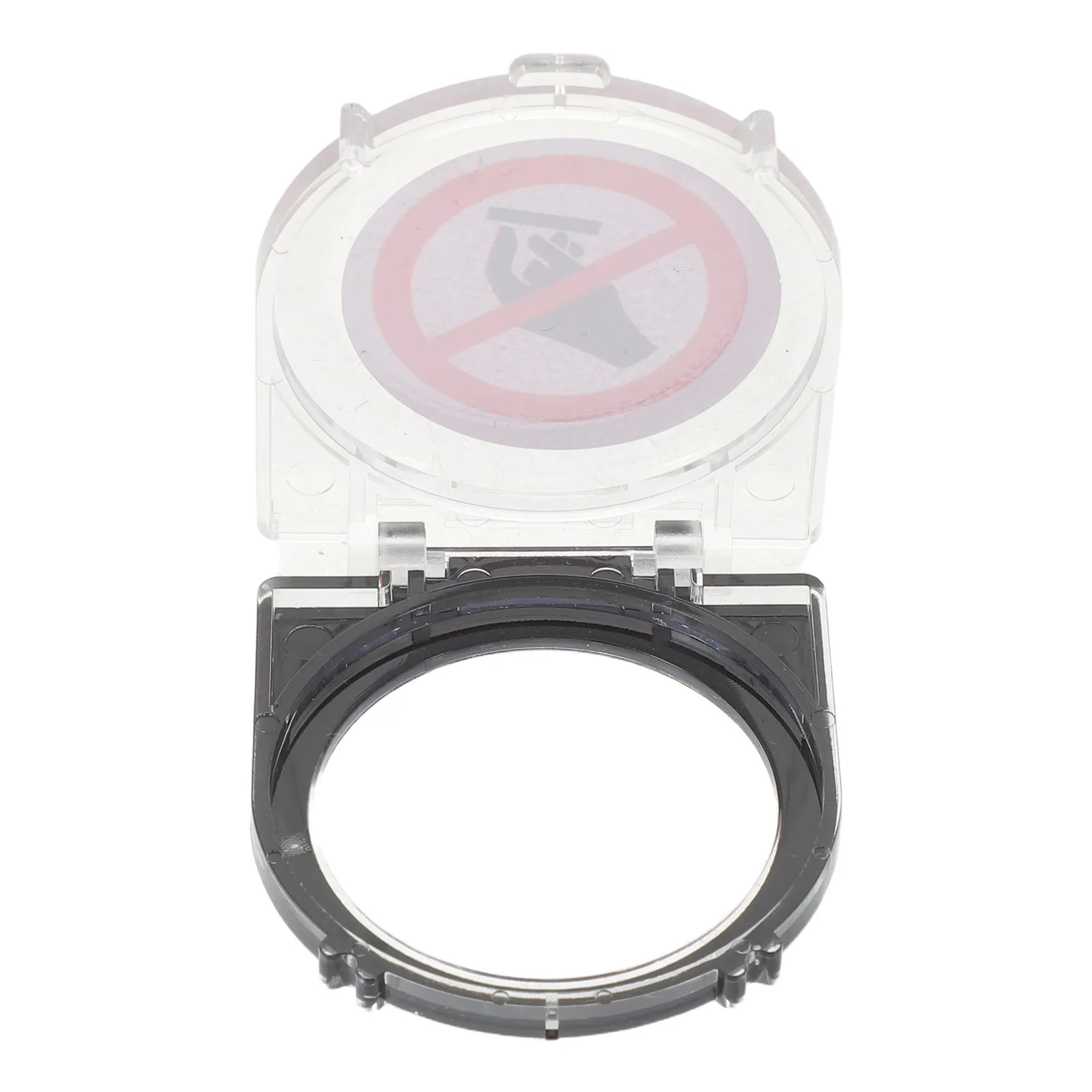 Clear Plastic Button Protector Cover for Elevator Switches Pc Desktop Devices Proof Safety
