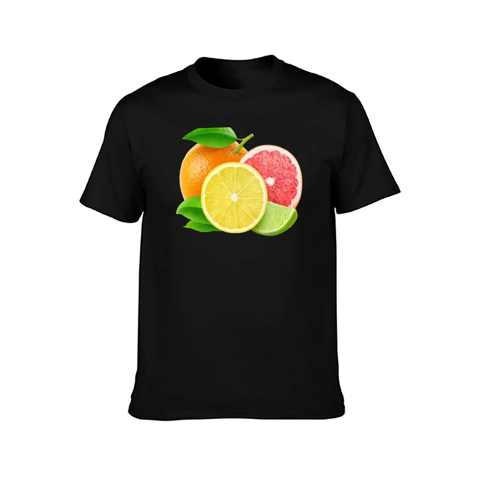 Various citrus fruits T-Shirt t shirt for man 100 percent cotton T-Shirt
