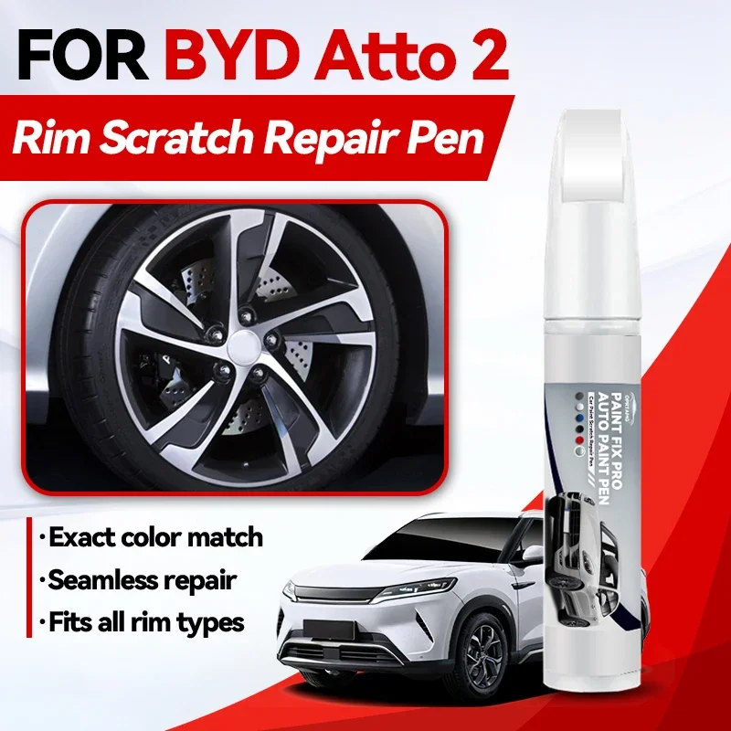 

Vehicle for Exclusive Use For Yuan UP/BYD ATTO 2 Car Paint Repair Pen Touch Up Scratch Remover DIY Auto Accessories White WAC Gr