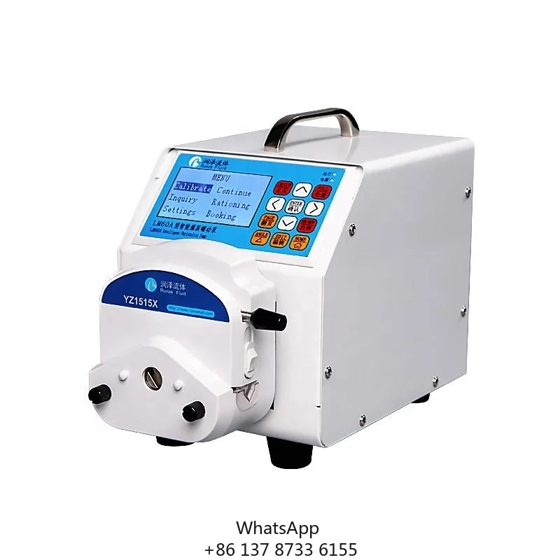 

Прецизионный перистальтический насос высокого расхода LM60A для оборудования для отбора проб воды с входом многоконтроля