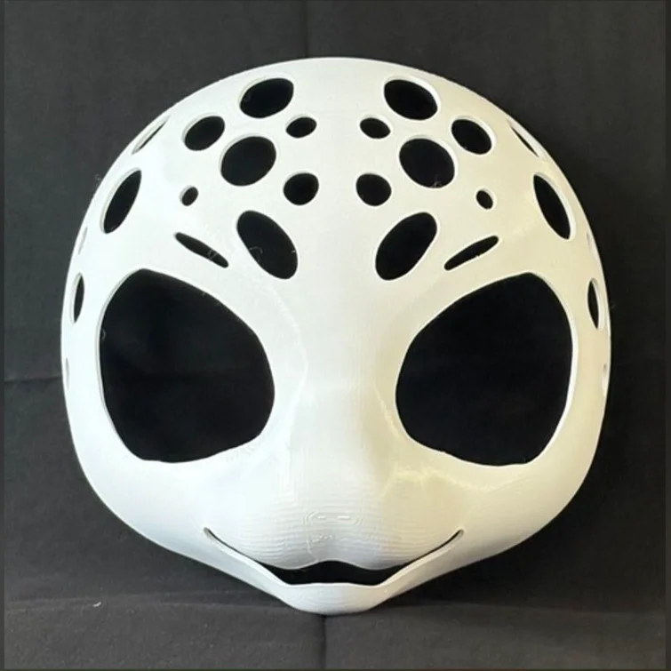 Fursuit Head Base Kemono Long Mouthed Dog Beast Skull Furry DIY Head Embryo PETG3DPrinting Wearable Custom Cosplay Anime Accesso