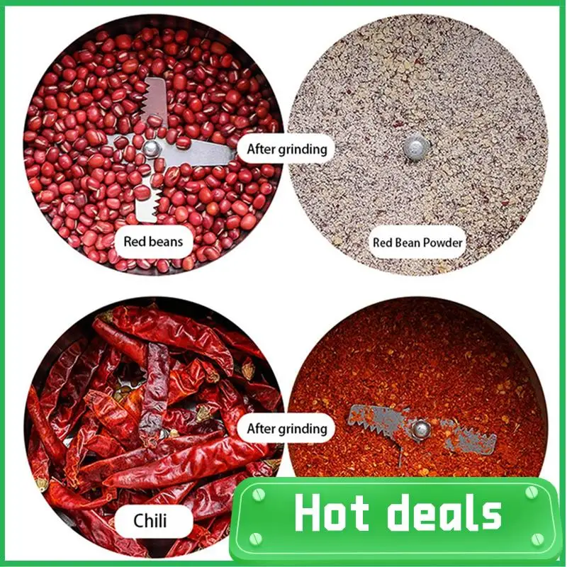 

A18Z-1 шт. портативная машина для измельчения бобов, бытовая машина для измельчения перцовых бобов, кухонный измельчитель зерна из нержавеющей стали, вилка стандарта США