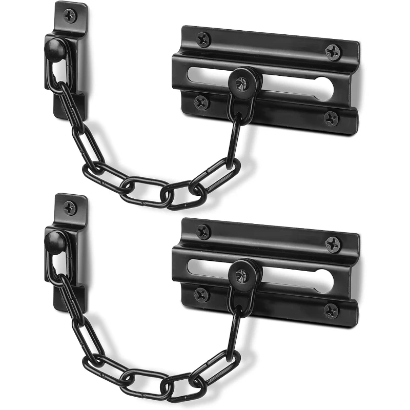 1/2Pcs Thickened Anti‑Theft Steel Hanging Chain, Safety Security Chain for Counter, Phone Cabinet and Display Cabinet Hardware