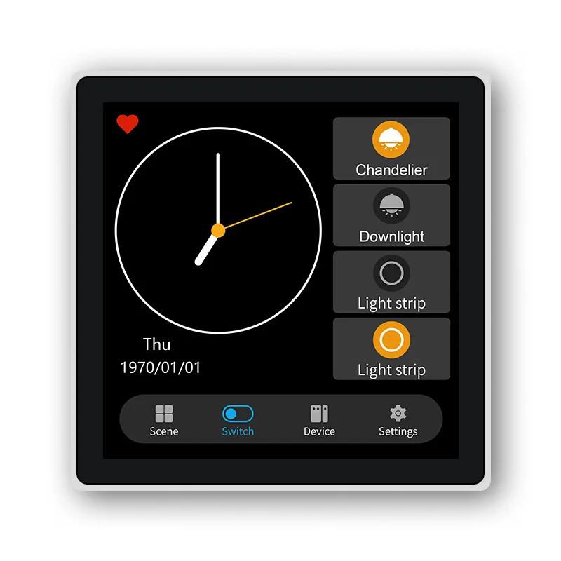 

Switch and Scene Panel Zigbee Smart Home to Control Lights with /life Remote Control Switch