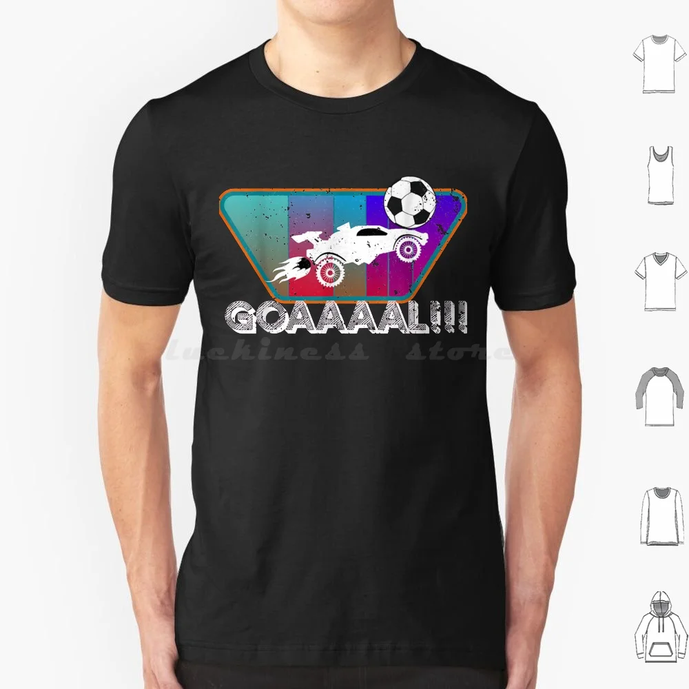 Gamer de la liga del coche de fútbol Rocket Rc de estilo retro, lo que ahorra. Camiseta de algodón para hombre y mujer, estampado artesanal, Rocket League Rocket Gaming Gamer