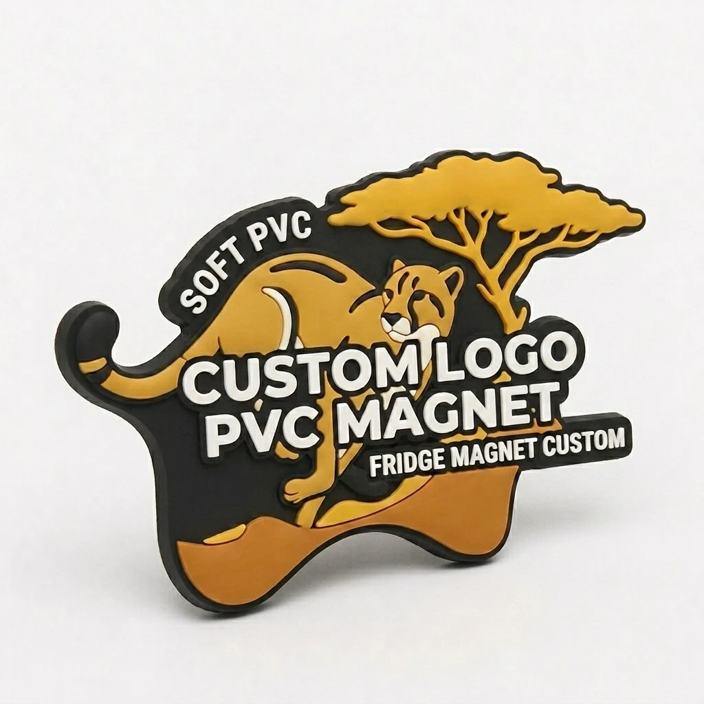 Custom Soft PVC Refrigerator Magnet 3D Embossed Personalized Photo Fridge Sticker Wholesale Decor Souvenir