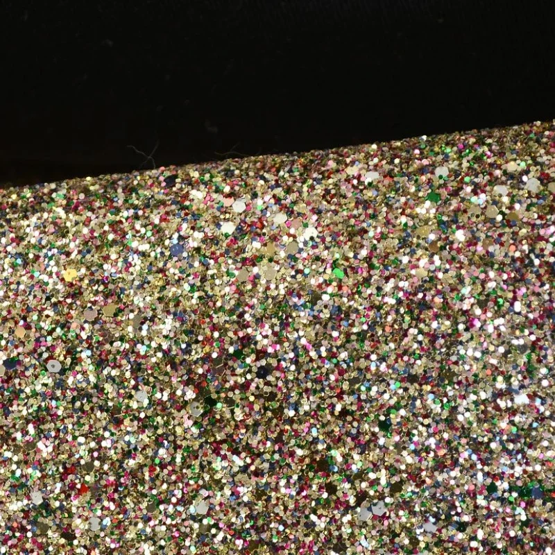 Sequin Fabric Bronzing Tightly Stiffened Dress Designer Wholesale Cloth for Diy Apparel Sewing Meters Material