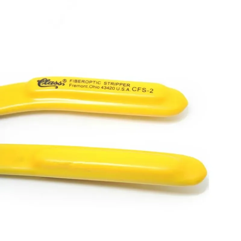 CFS-2 Dual/Two-Port Fiber Stripper Optical Wire Strippers FTTP Tools Miller Pliers for Precision Optical Fiber Stripping