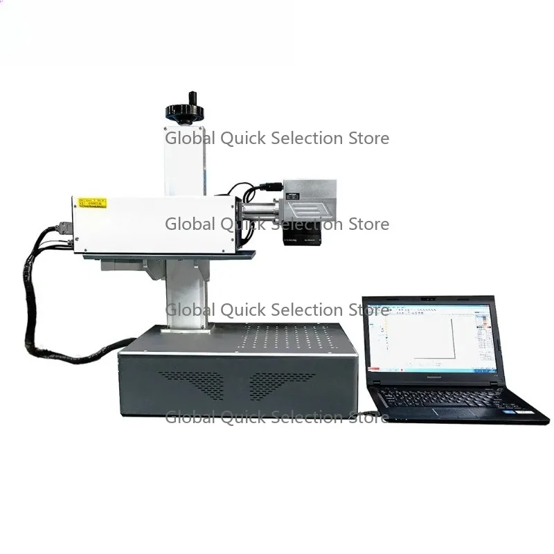 3W/5W/10W Crystal 3D Engraving Machine, UV Laser Marking Machine Engraver for Plastic, Metal, Glass, Wood, Leather, Paper