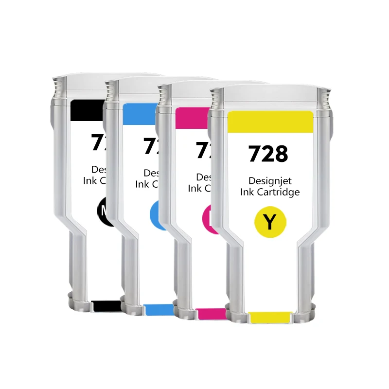 300ML For HP 728 Compatible Ink Cartridge For HP Designjet T730 T830 Printer (4 color 300ML available) F9J68A F9J67A F9J66A 65A