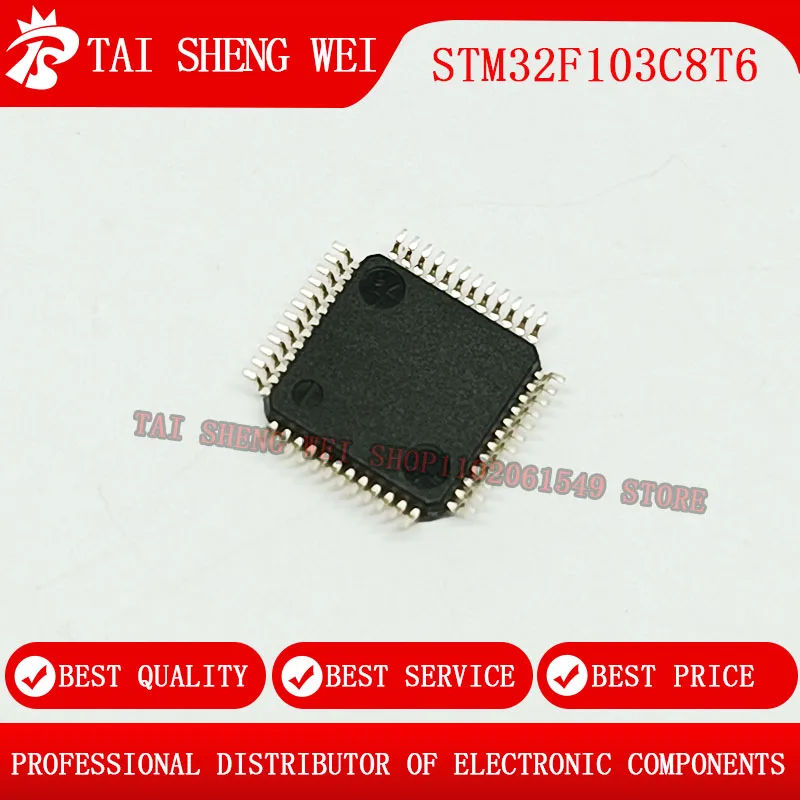 STM32F103C8T6   QFP48 STM32F 103C8T6 QFP-48 Chipset New Original