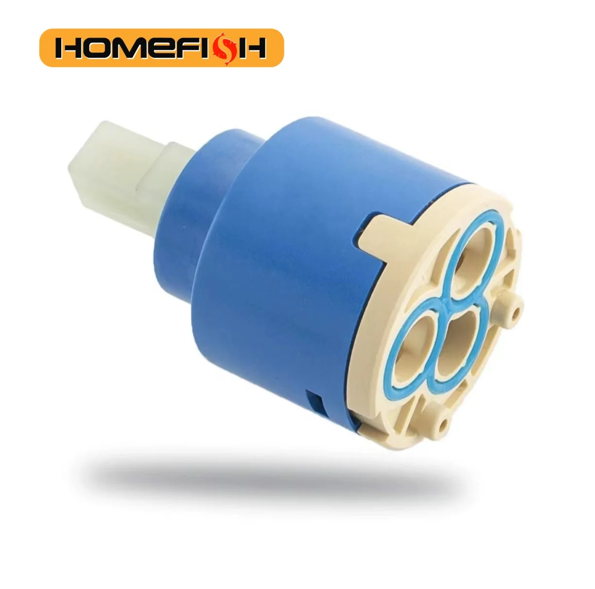 Ceramic Disc Cartridge Mixer Faucet Thermostatic Cartridge Faucet Disc Valve Pp Plastic Ceramic Cartridges For Mixer 35/40Mm