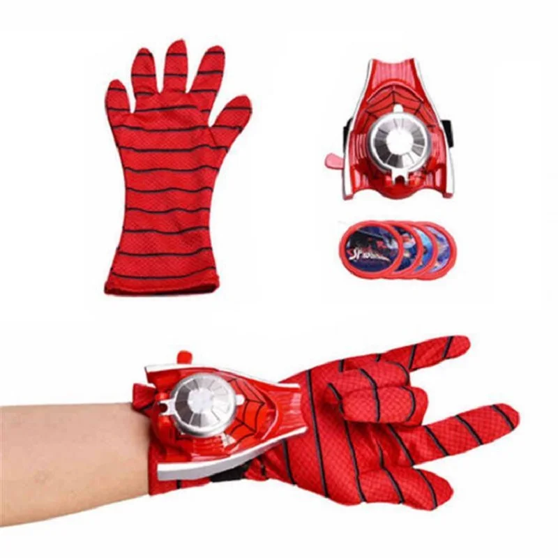 CS Anime The Hulk Launcher Glove Toy Spider Man No Way Home Figures Cosplay Costume Launchers Gloves Kids Toys Christmas Gift