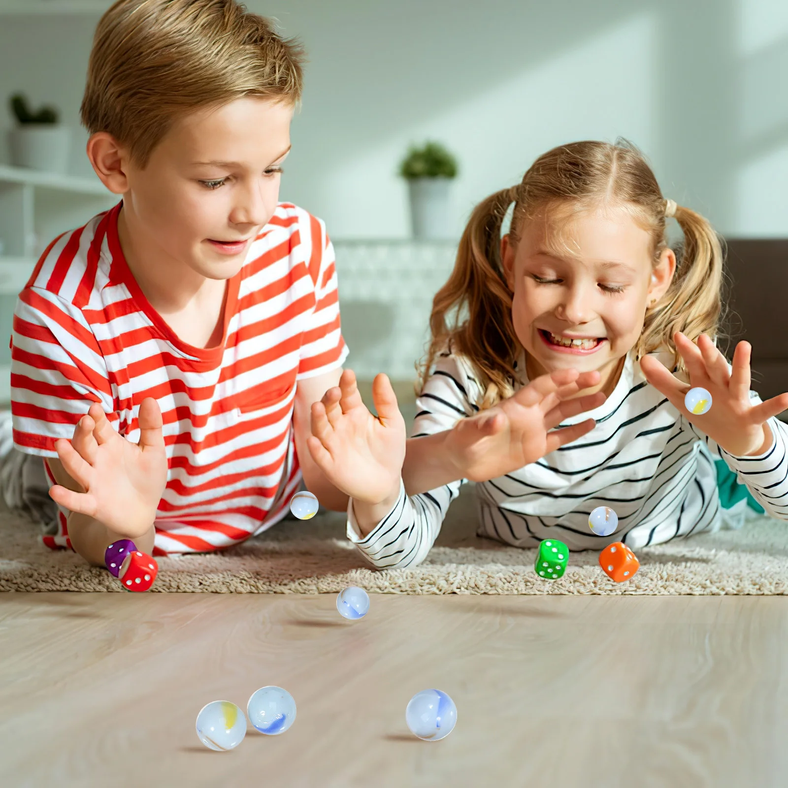 50 قطعة 16 مللي متر الرخام الزجاجي الحليب الأبيض منقوشة السلس خفيفة الوزن دائم للأطفال Craft بها بنفسك الحرفية الزجاج الملون الرخام السائبة #1