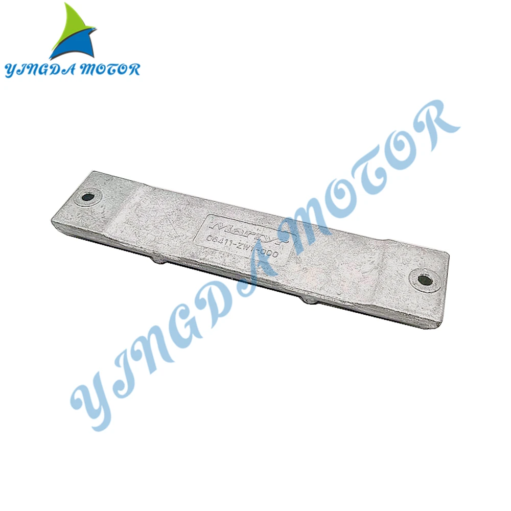 Zinc or Aluminum Anode，  for HONDA BF 75-225 HP Outboard Motor    (1997-2006)  06411-ZW1-000