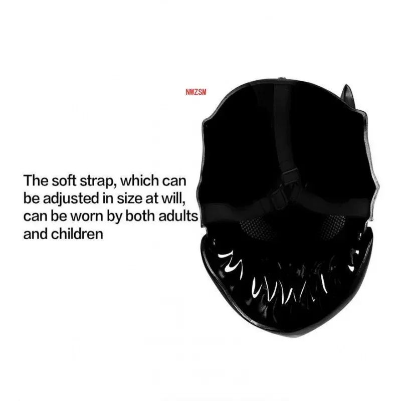 Cos 할로윈 도살 마스크 Deathmetal Kid of Darkness Demolisher Shikolai Demon Masks Brutal Deathcore Cosplay Prop