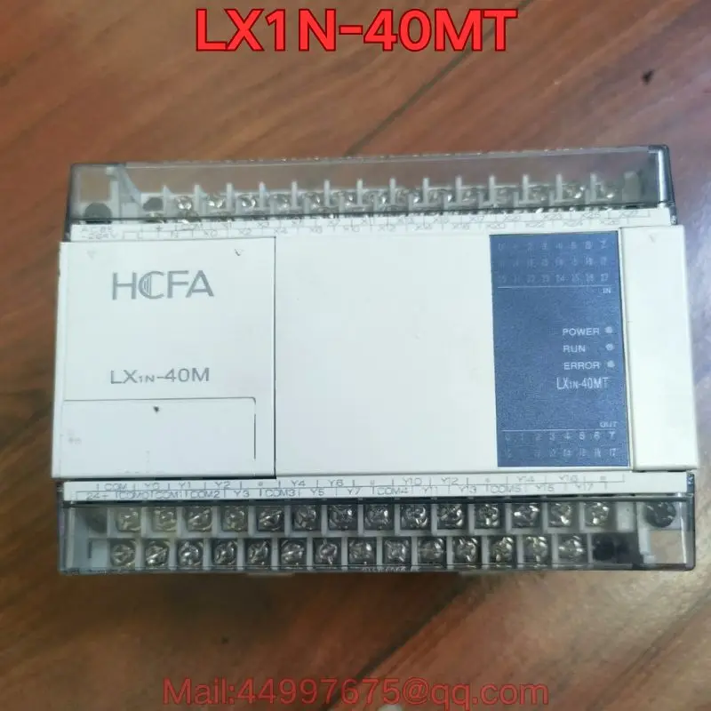 

Second-hand LX1N-40MT PLC controller functional test is normal