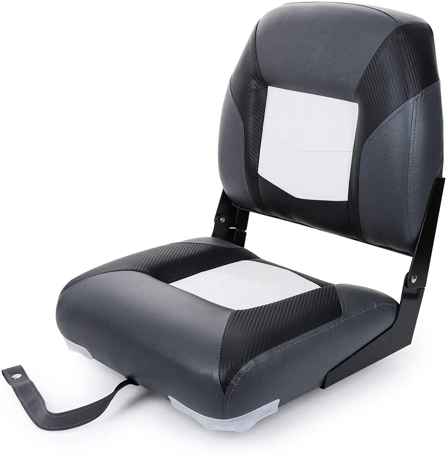 2026 Premium Low Back Folding Chairs Aluminum Bass Boat Accessories Marine Suppliers Captain Seat Fishing Boat Seats
