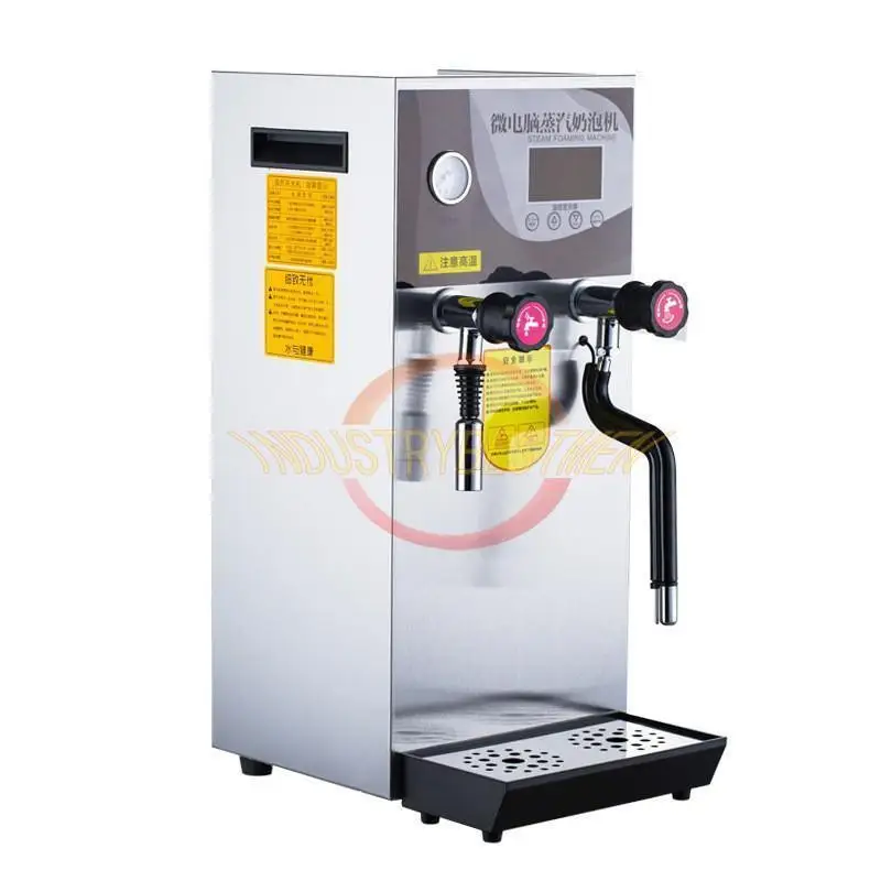 220V Commercial Espresso Coffee Milk Foam Machine Steam Water Boiling Machine