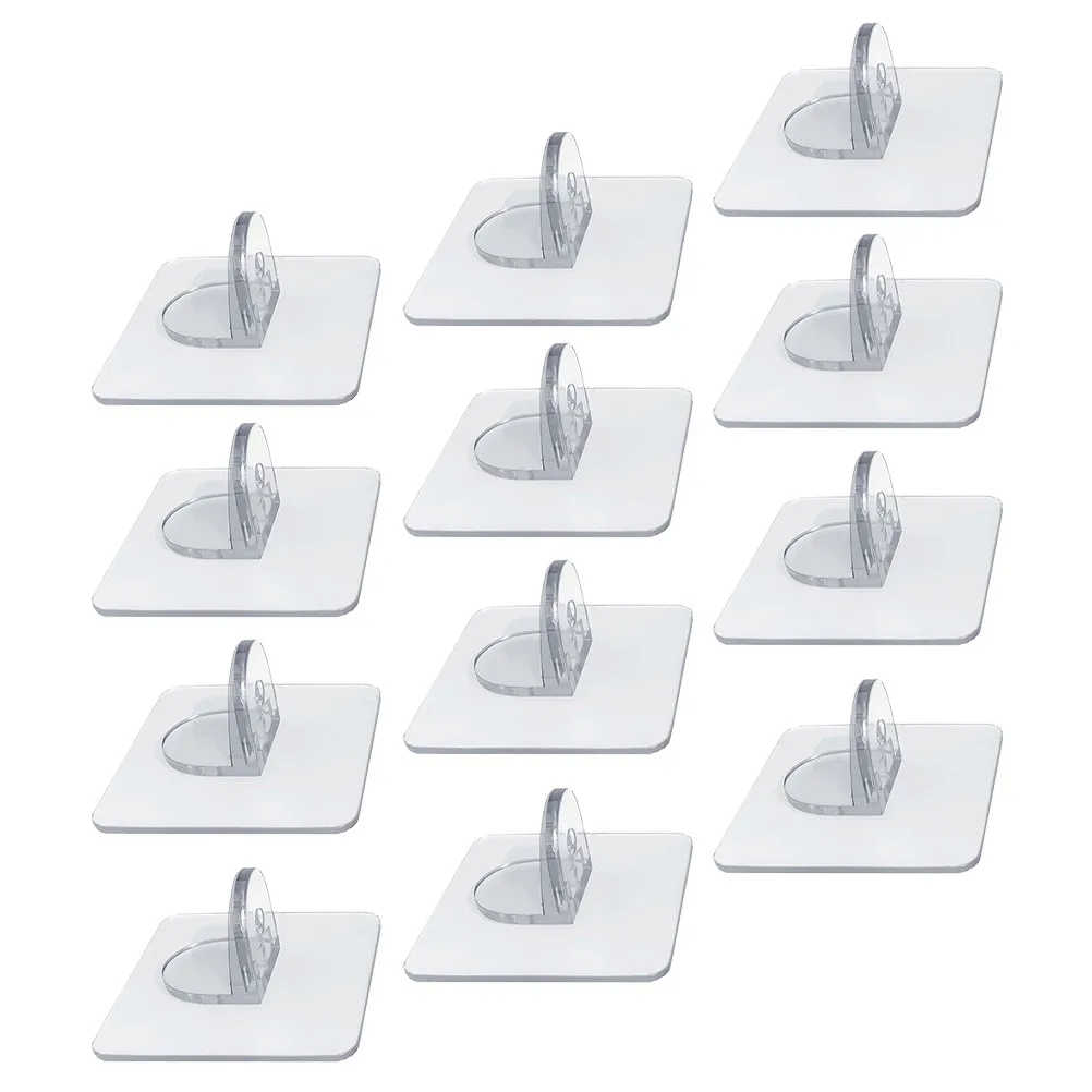 

Набор из 12 креплений для полок: прочные, выдерживающие большой вес, не оставляющие следов, компактные, легкие, для кухонных и книжных полок