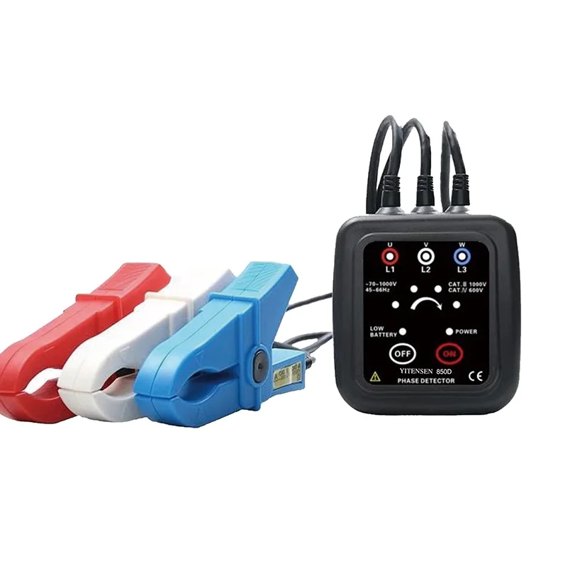 

VICTOR850D Non-contact Three-phase Indicator With LED Indicator Live Line Detection Instrument