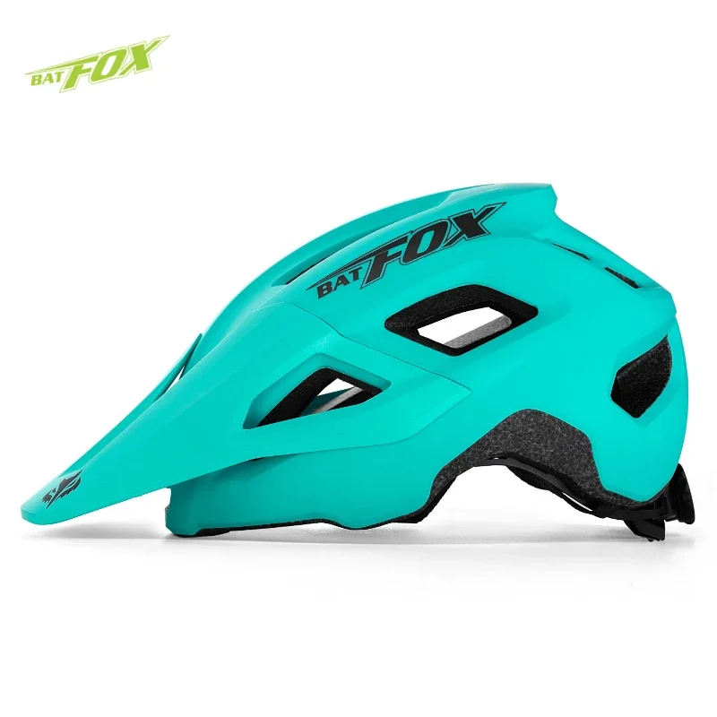 BATFOX Lightweight Moutain Bike Helmet Cycling Helmet Comfort Lining Bicycle MTB Helmets Women Men Riding  casao Safety Cap