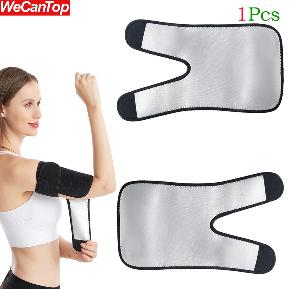 1Pcs Arm Shaper for Women Men,Arm Trimmers Slimming Wraps for Flabby Arms Adjustable Sauna Sweat Arm Shaper Bands Sports Workout