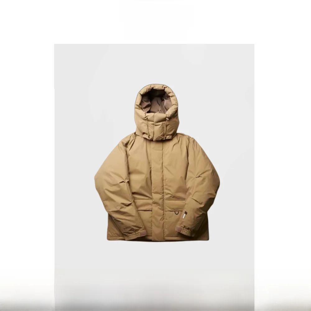 

Humans Mades DW TEX пуховая подкладка Jaet Водонепроницаемая съемная шапка Youth Faion Thiened Белый пуховый жилет для зимы Oute...