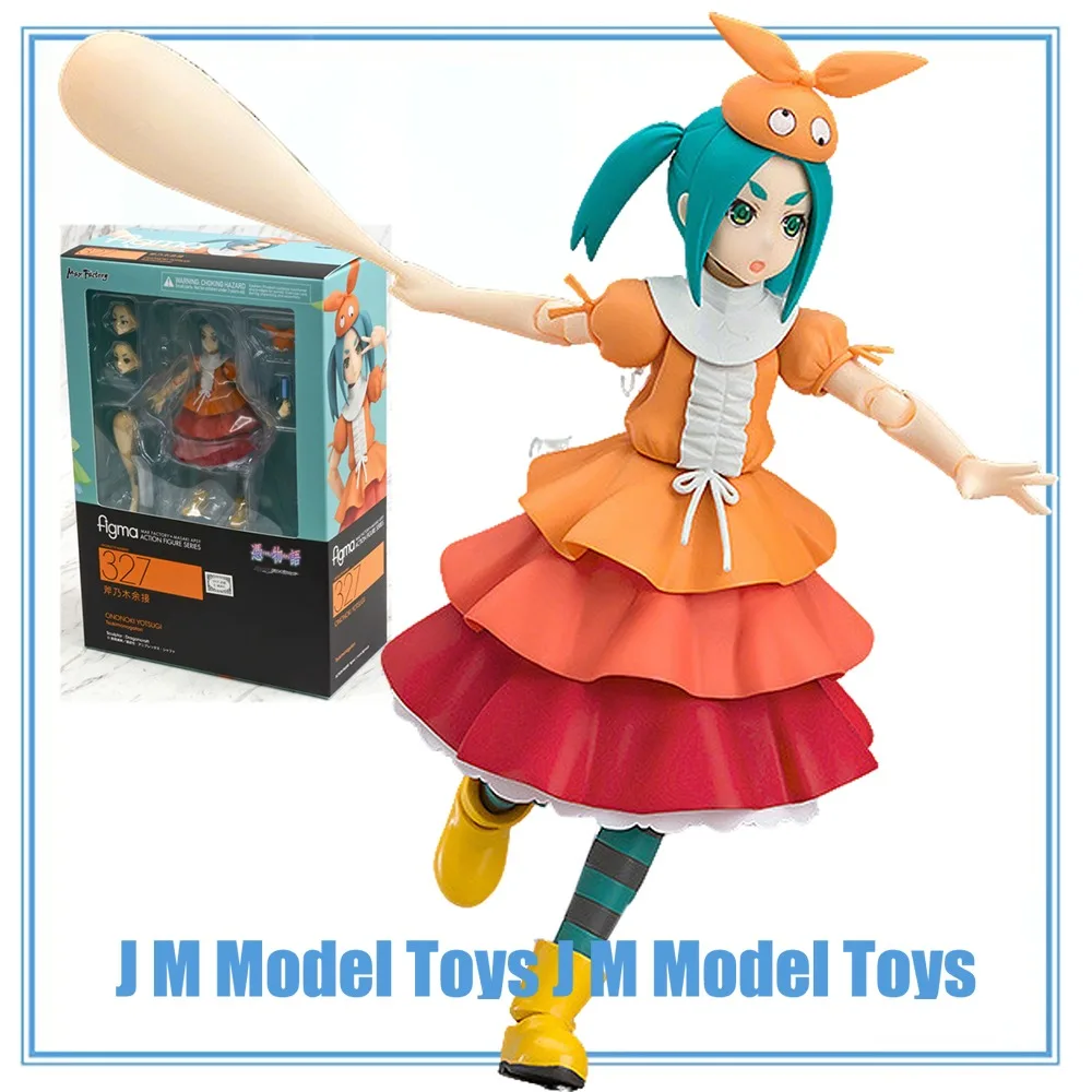 【JM】100% Original en Stock Max Factory Figma # 327) Figura de Acción de la Serie Coleccionable Tsukimonogatari Ononoki Yotsugi