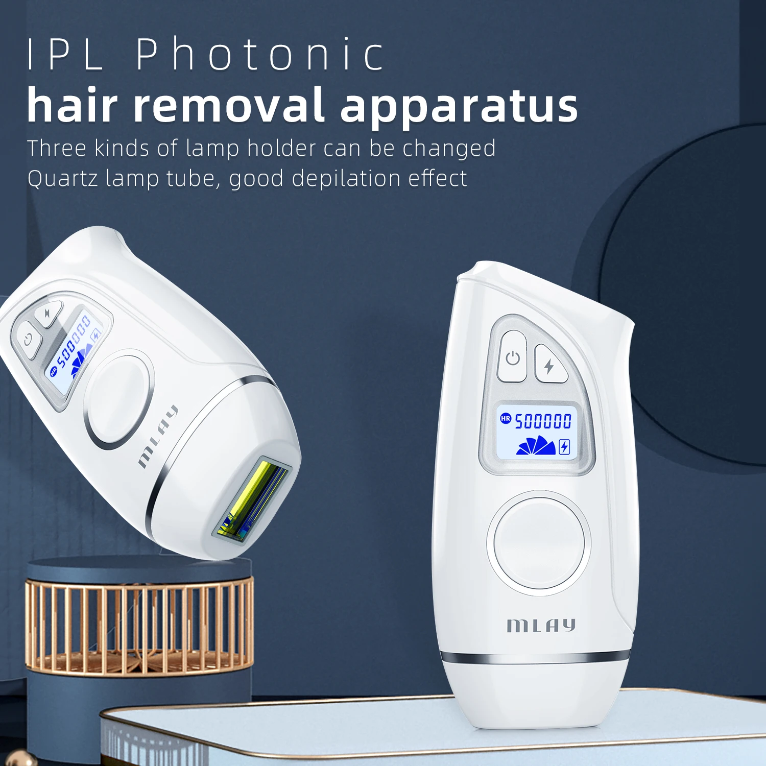 MLAY T7 Painless Facial Mobile Phone Home Laser Ipl Hair Removal Equipment