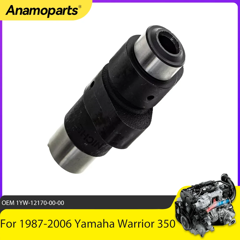 Детали двигателя, ремонт распределительного вала в сборе, подходит для Yamaha Warrior 350 WOLVERIINE KODIAK YFM350 1987-2006 годов, 1YW-12170-00-00