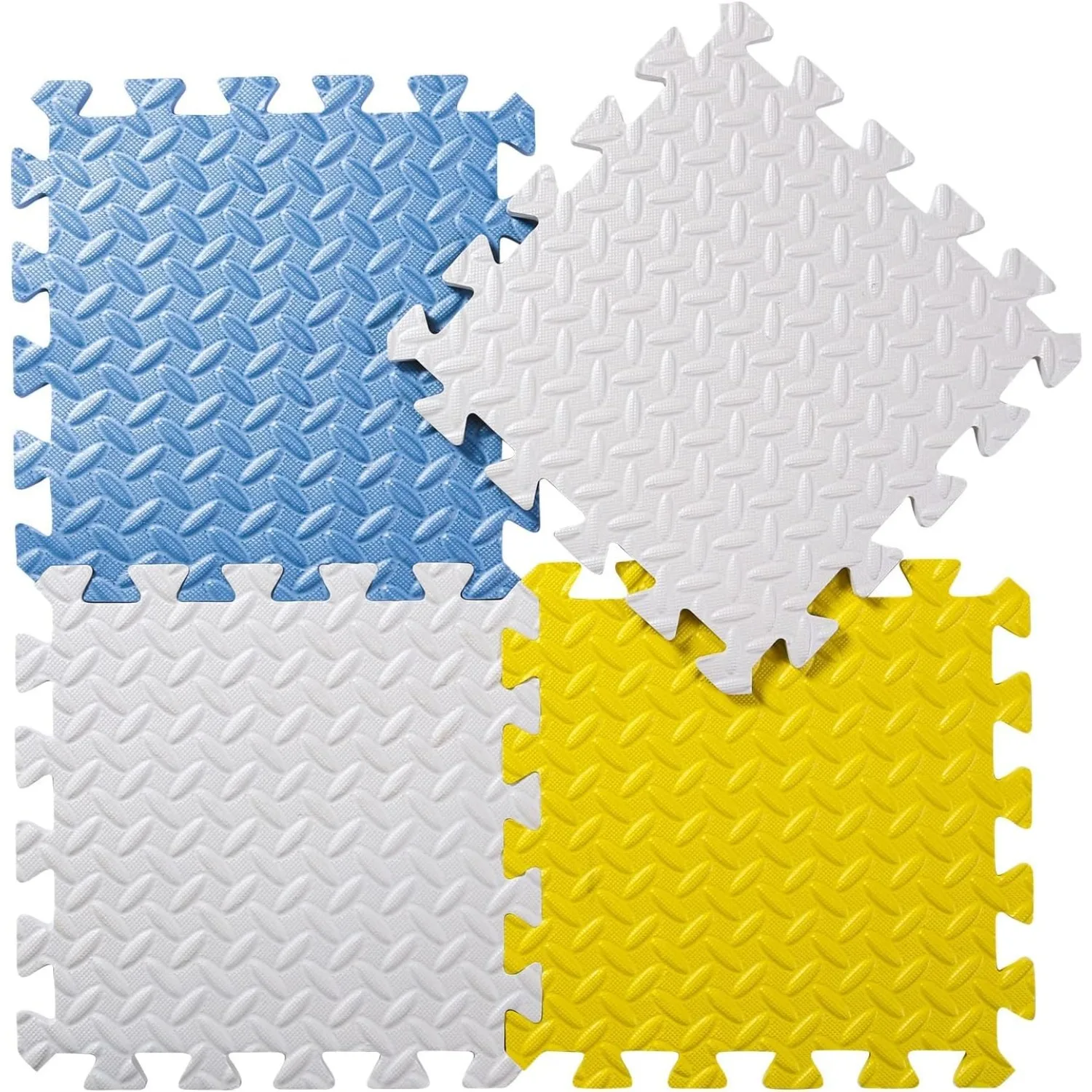 

8 Pieces 2.5cm Thickened Baby Play Mat Children's Non-slip Crawling Puzzle Fitness Mat Suitable for Children's Room Gym
