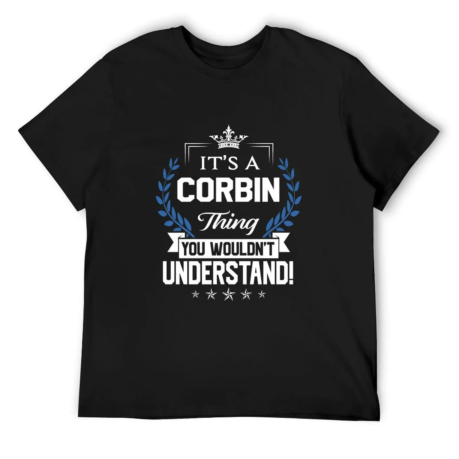 Corbin Name T Shirt - Corbin Things Name 2 Gift Item Tee T-Shirt blue archive boys animal print men tshirt