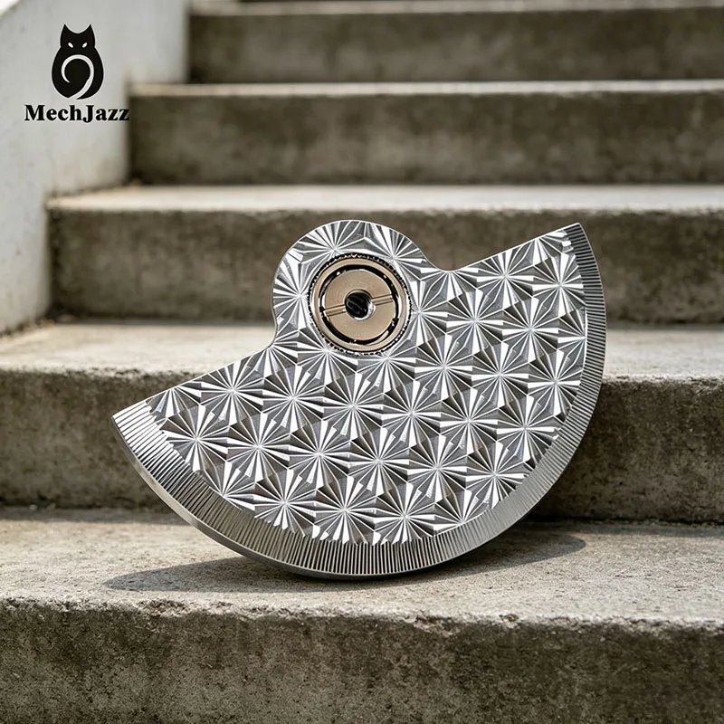 8 Colors Available, Asanoha Pattern Rotor, Replacement Oscillating Weight for Seiko NH35/NH36/NH38 Movements, NH Movement Rotor