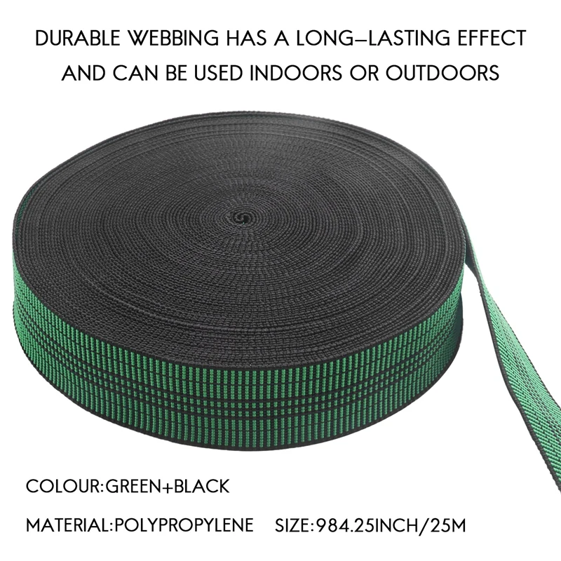 LICE-Band Upholstery Stretch Webbing Upholstery Sofa Chair Furniture Repair Elastic Couch Material Replacement Stretchy
