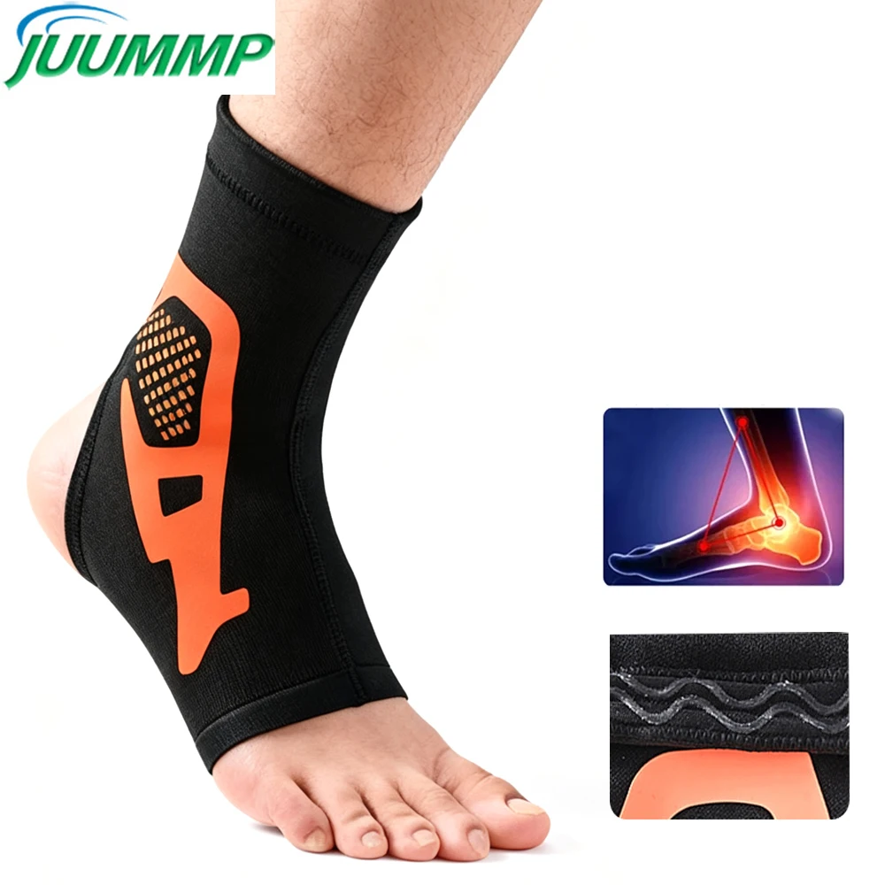 

1 шт., компрессионный рукав для лодыжки для мужчин и женщин, дышащие неопреновые носки для поддержки ног, эффективное облегчение отеков, растяжение