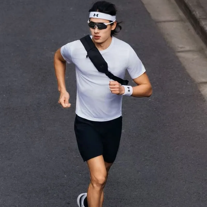 Men's Ultra-Light Quick-Dry T-Shirt – Breathable, Wind-Circulation Design for Outdoor Sports & Gym Training