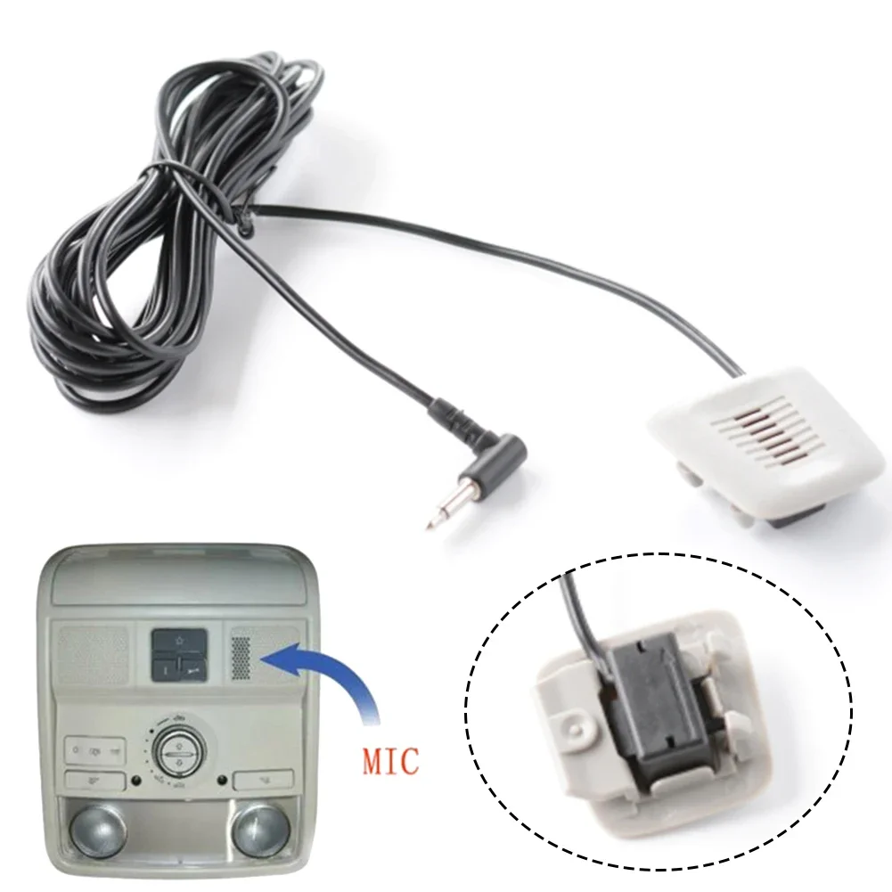 

Car Audio Microphone 3.5mm Plug Mic Stereo Wired External Microphone For BMW 1 Series F20 3 Series F30 F35 5 Series F10 F18 X3