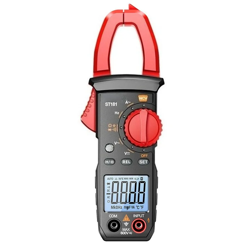 600A AC DC Digital Clamp Meter High Precision Auto Range Clamp Multimeter Ammeter for Electrical Maintenance