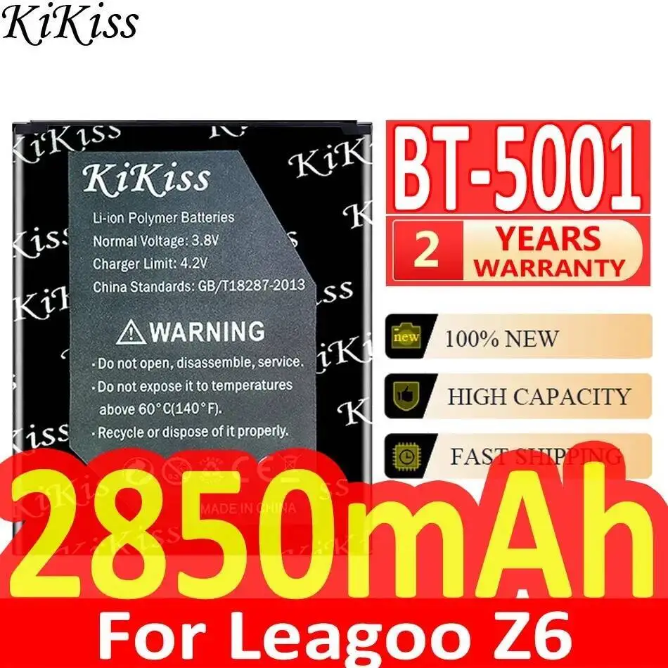

2850Mah BT-5001 Mobile Phone Battery For Leagoo Z6 Reliable Power Supply
