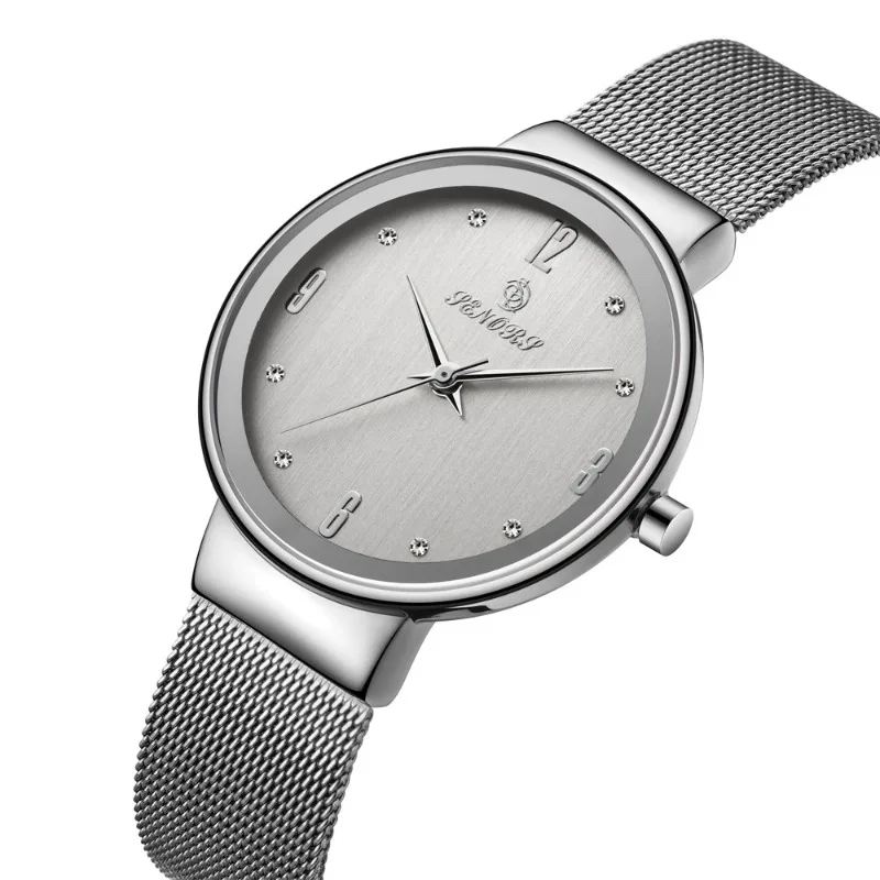 2025 new ultra-thin luxury women's watch simple fashion trend waterproof women's quartz watch birthday gift