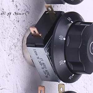 1Pc 60/90/120Min Microwave Oven Knob Timer Switch With Bell Mechanical Time Switch Warm Cabinet Disinfection Cabinet Oven Parts