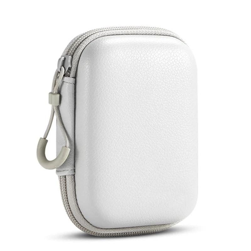 Pebbled Portable Mini Hard Shell Digital Gadgets Storage Bag Earphone Charger Case Plug Data Cable U Disk Organizer