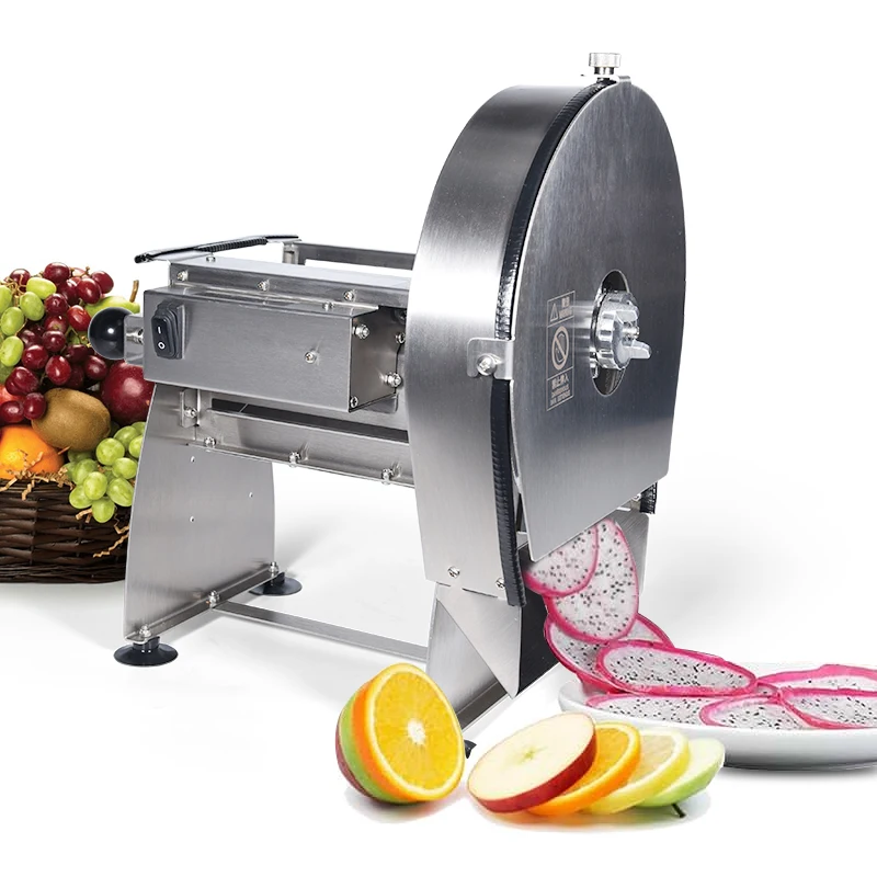 Cortadora de Frutas y Verduras Multifuncional en Perfecto Estado, Rebanadora, Picadora, para Restaurantes, Preparación de Ensaladas, Procesamiento de Frutas