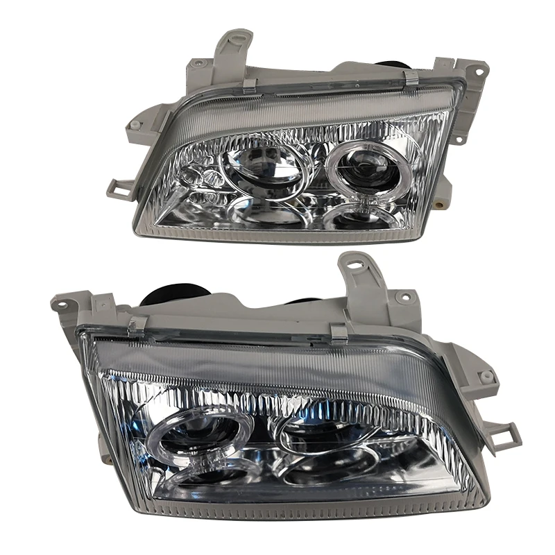 A Pair Lens Headlights  AT190 AT191 ST190 ST191 1992 Far and Near Beam Integrated for Touota CORONA CALDINA